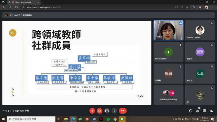 教師社群線上共識會議 20210914